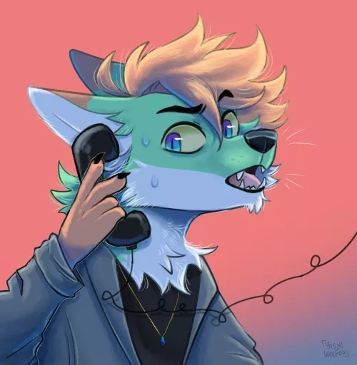 Telefur (art by me)