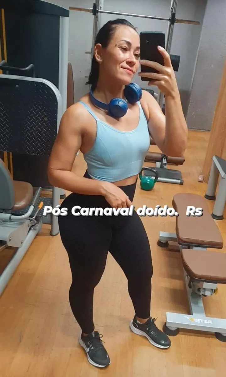 Thick thighs brazilian I'd love to fuck after a sweaty day at the gym.