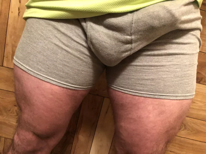 Thick thighs thick bulge