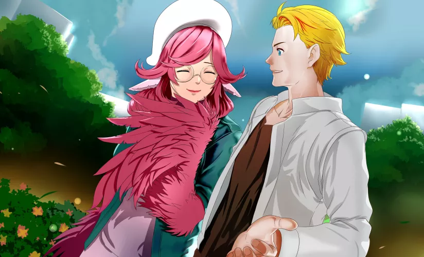 True love between man and harpy.