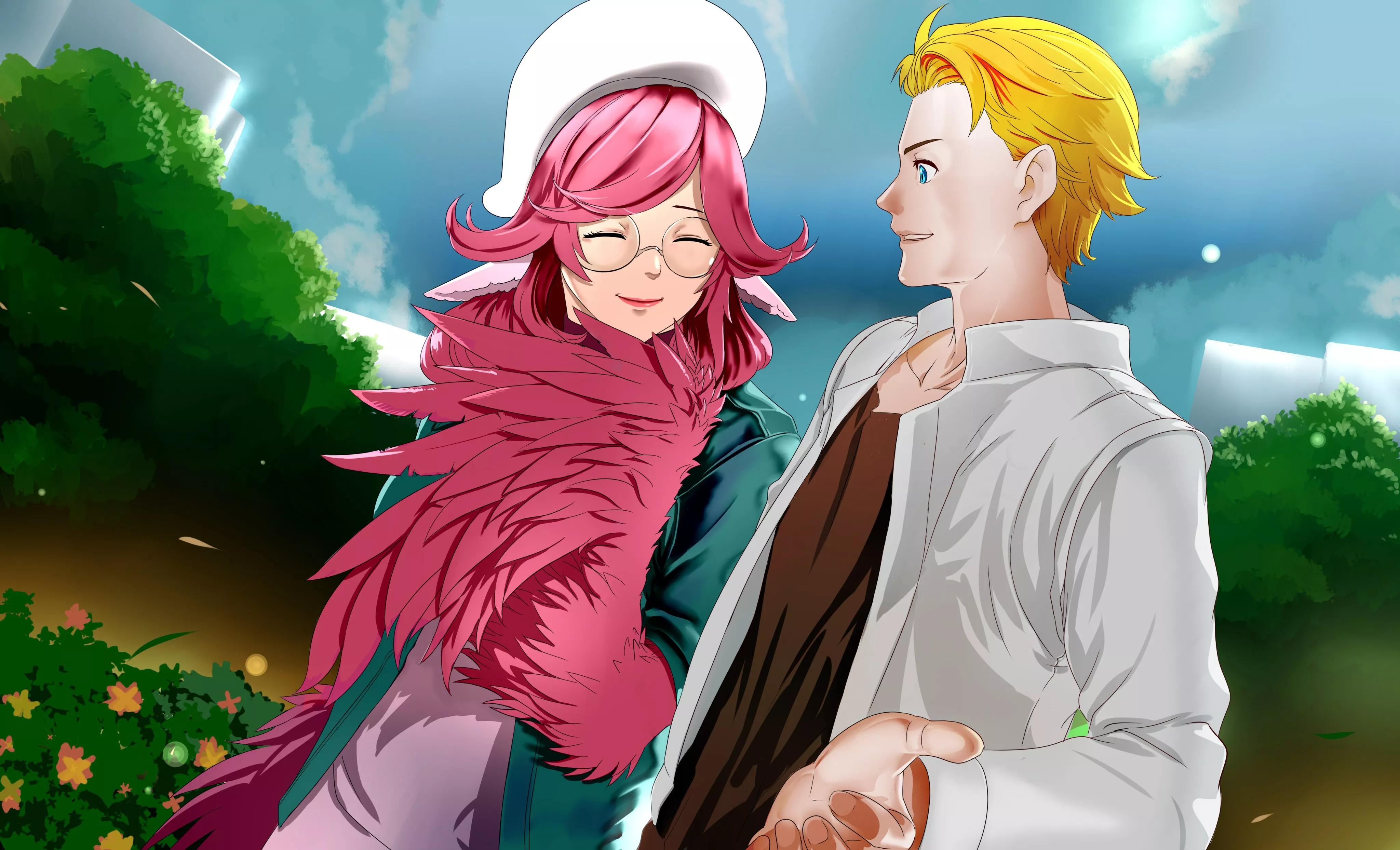 True love between man and harpy.