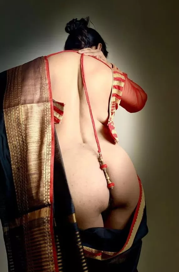 unwrapped saree