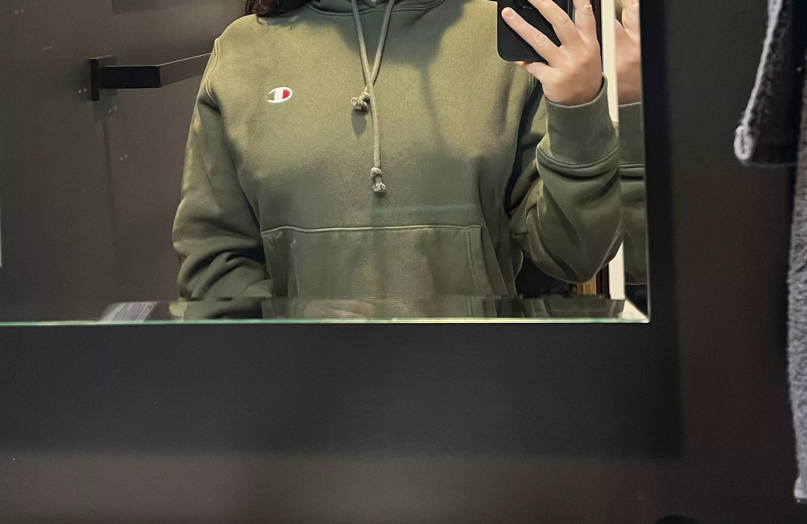 Wearing my thickest jumper yet they still poke through 🤭