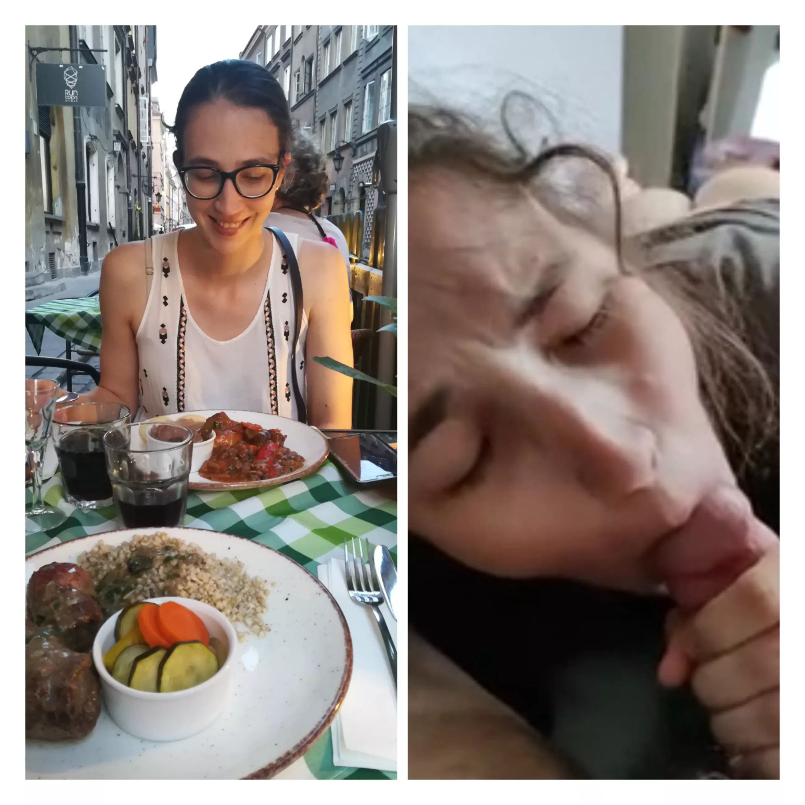 Well, she's hungry alright 😉