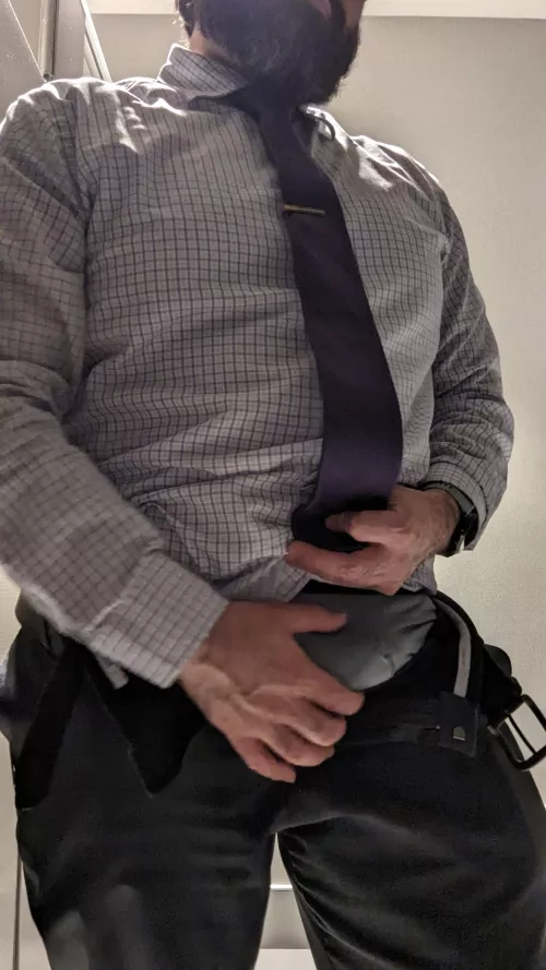 whoops, dad got horny at work again.