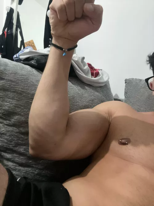 Would you like to see my forearms after training?