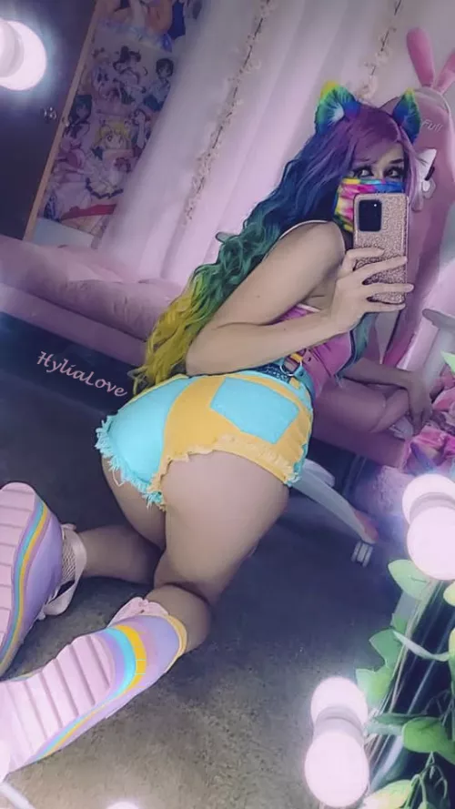 Your colorful little kitten ❤️💛💚💙💜