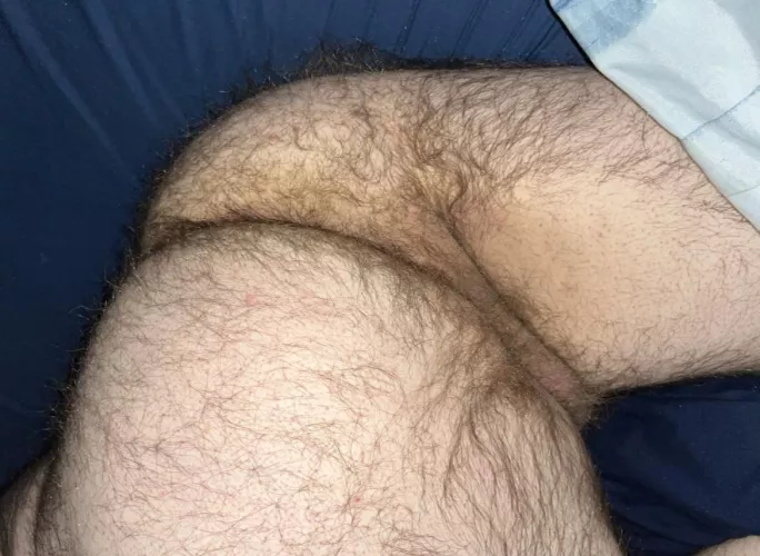 (28) ass up and ready for use (: much more hair where this came from 😘