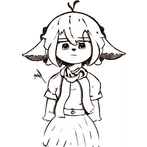 An OC that i've created this morning ^.^ (@null_nt on twitter)