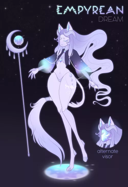 another proto design i made while at the hospital uvu [art by me]