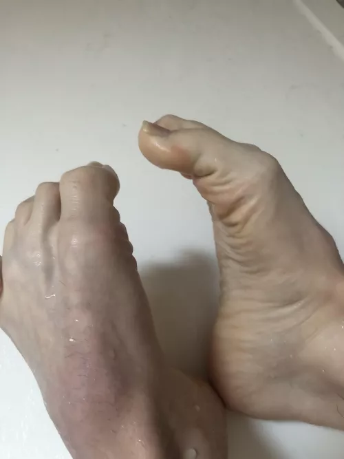 Anyone else scrunch in the shower?