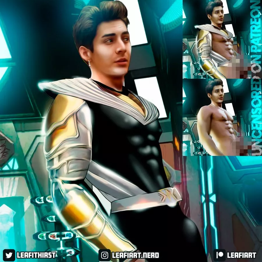 Black Ranger from Cosmic Fury (@leafiart)