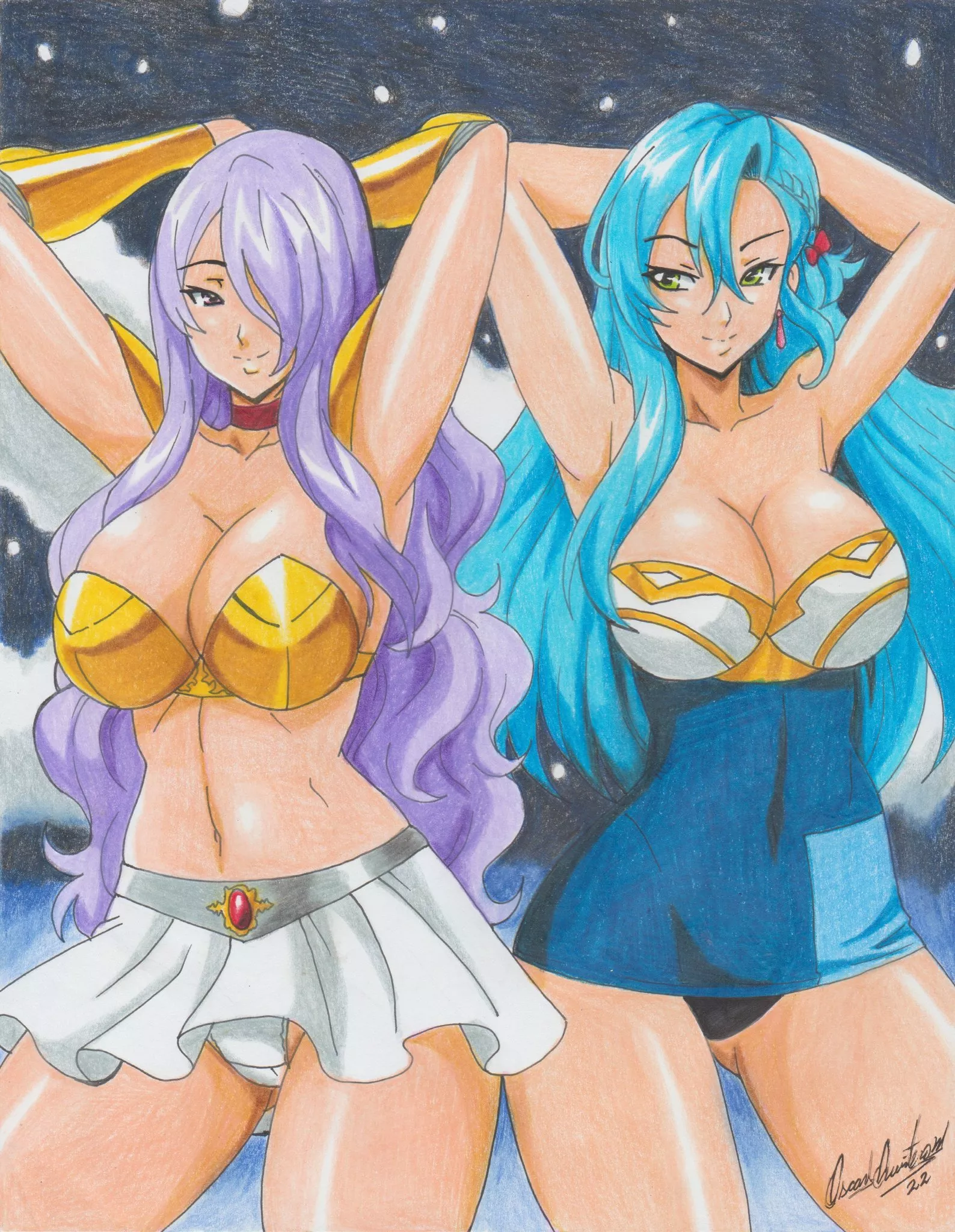 Camilla and Chloe (RavernClouk Design)