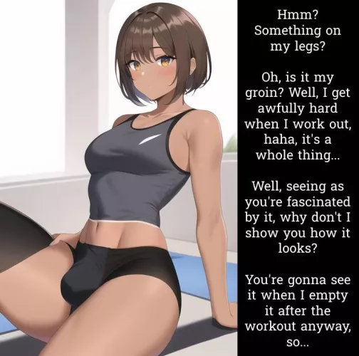 casual gym bulges...nothing to worry about