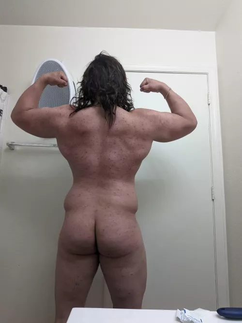 current body type; works out but still loves pizza