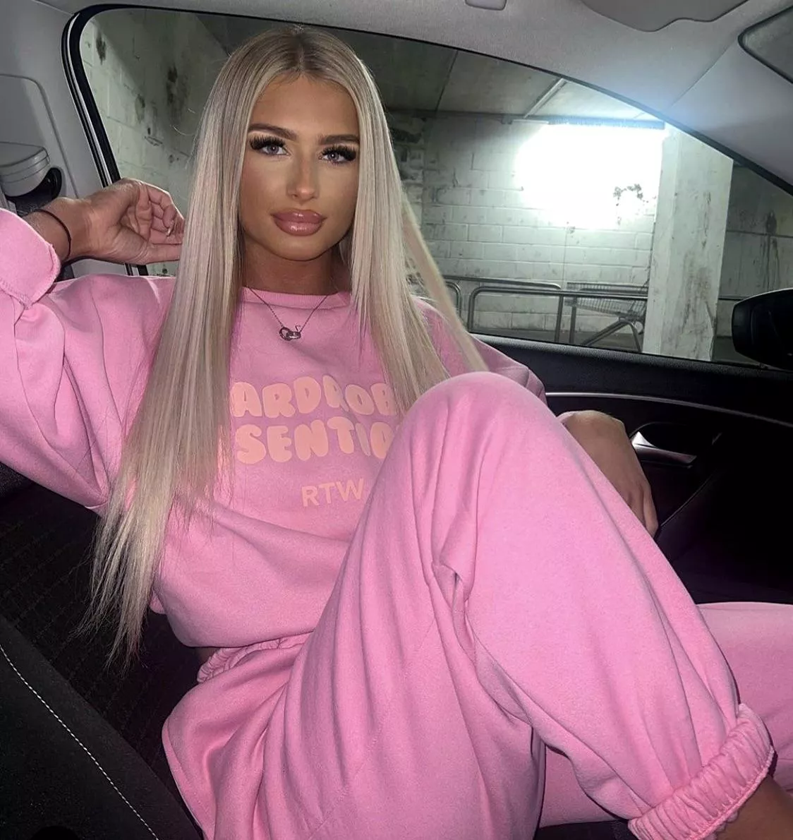 Deryn loves riding in the passenger seat