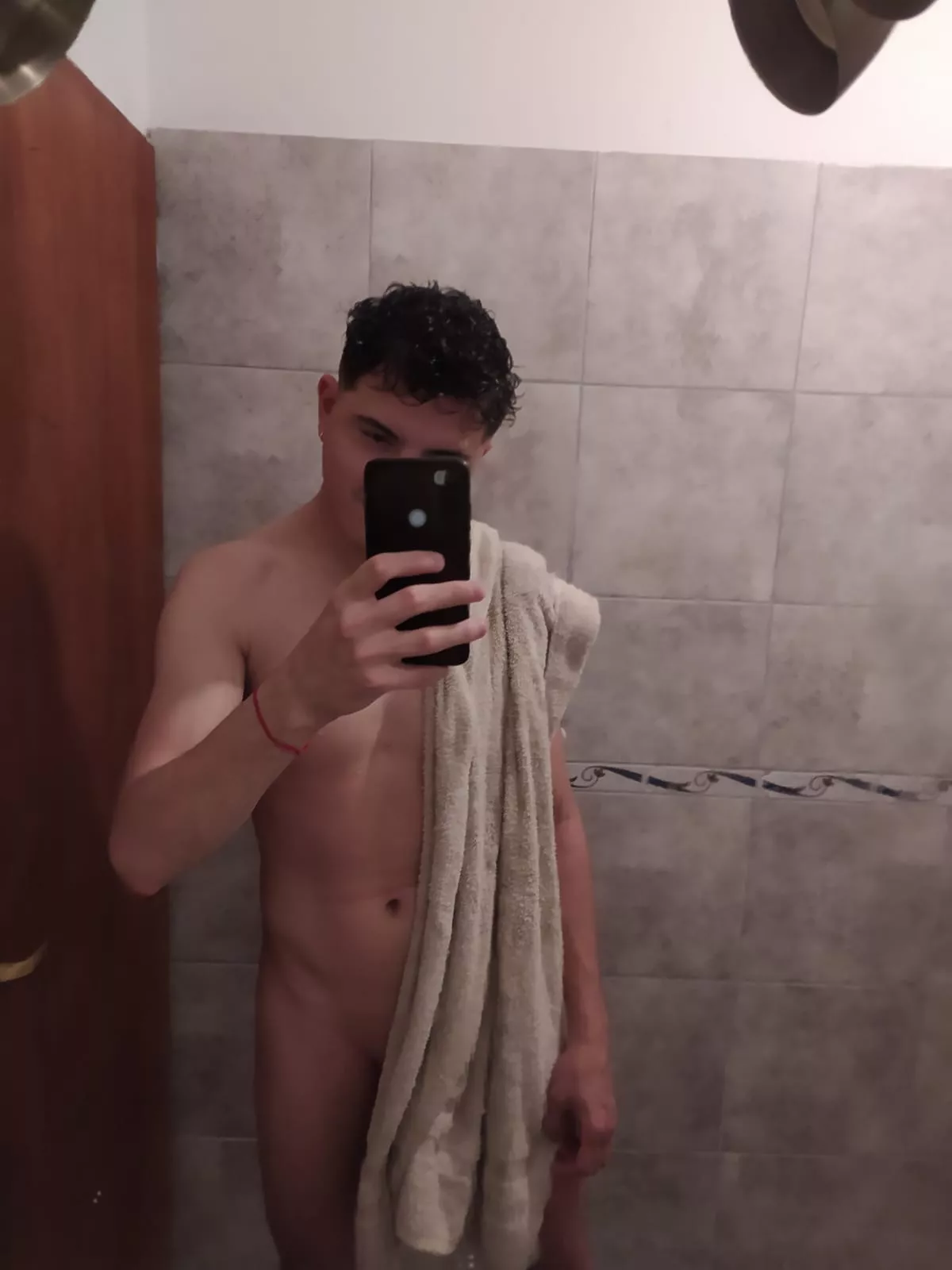 Do you want to take off my towel?