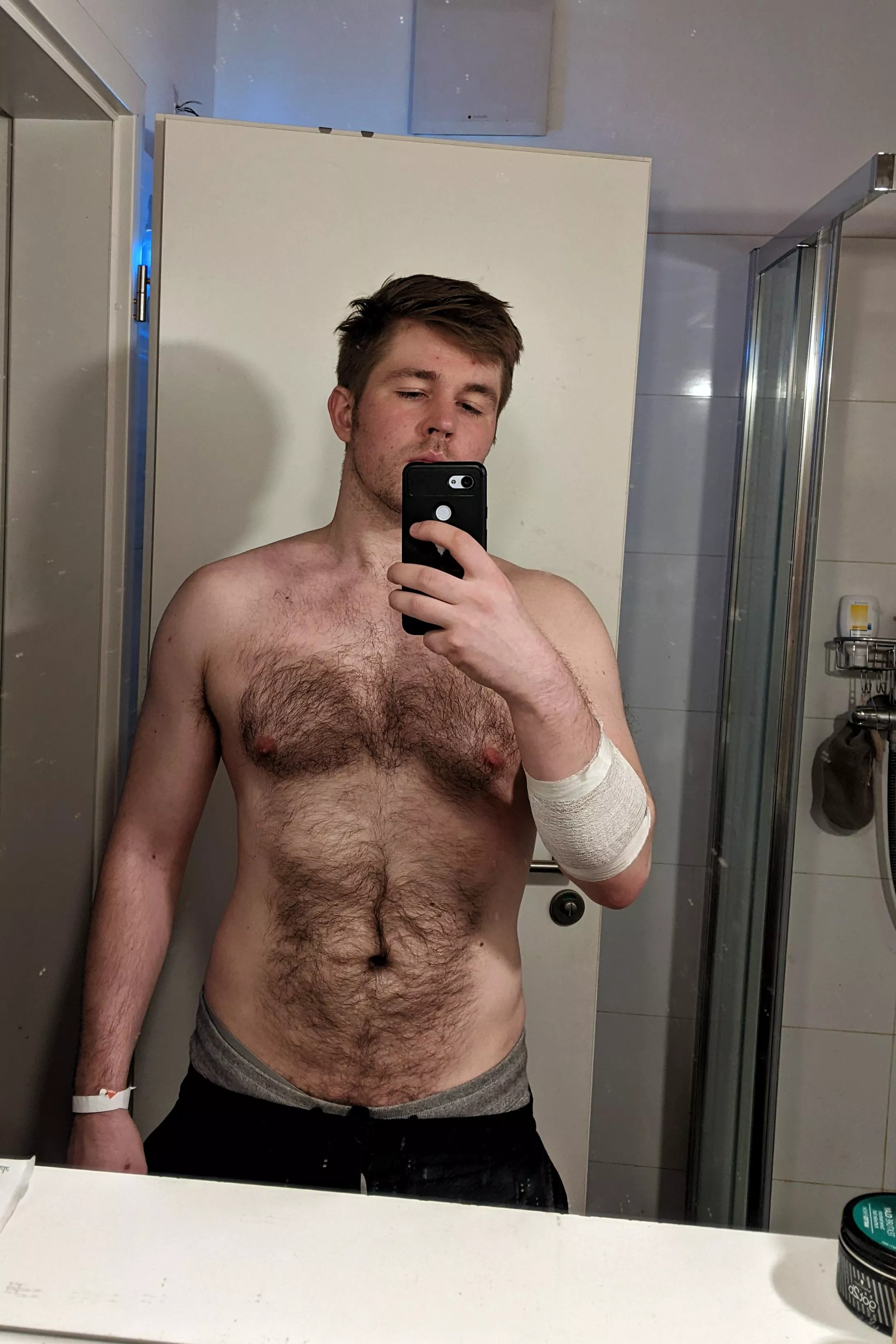 First visit home from the hospital 💪