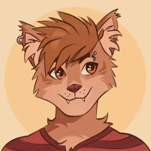 Fursona Avatar (Art by me)