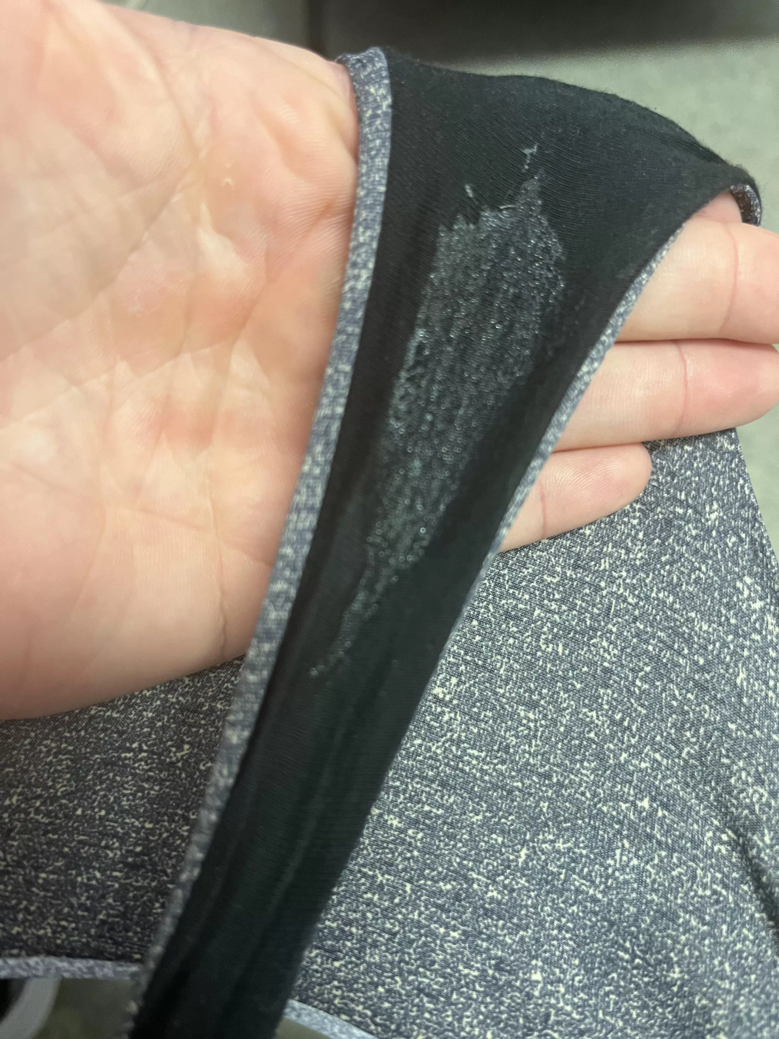 Got a little too turned on at the gym