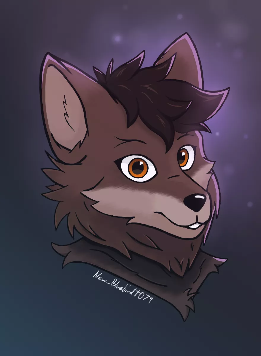 Here is a fursona I drew for u/MLGsaltycakes. This is my first attempt at lighting, how do you guys think I did?