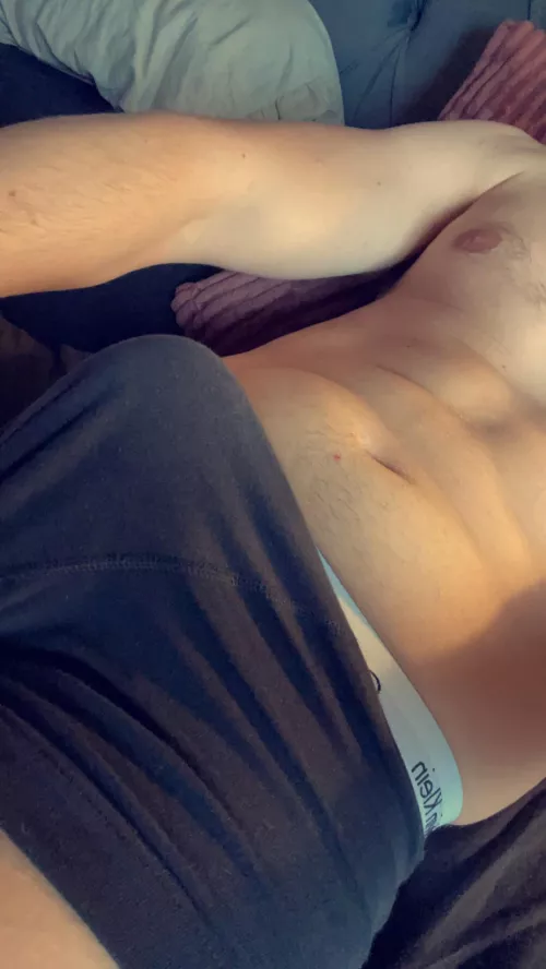 Horny and chillin in bed