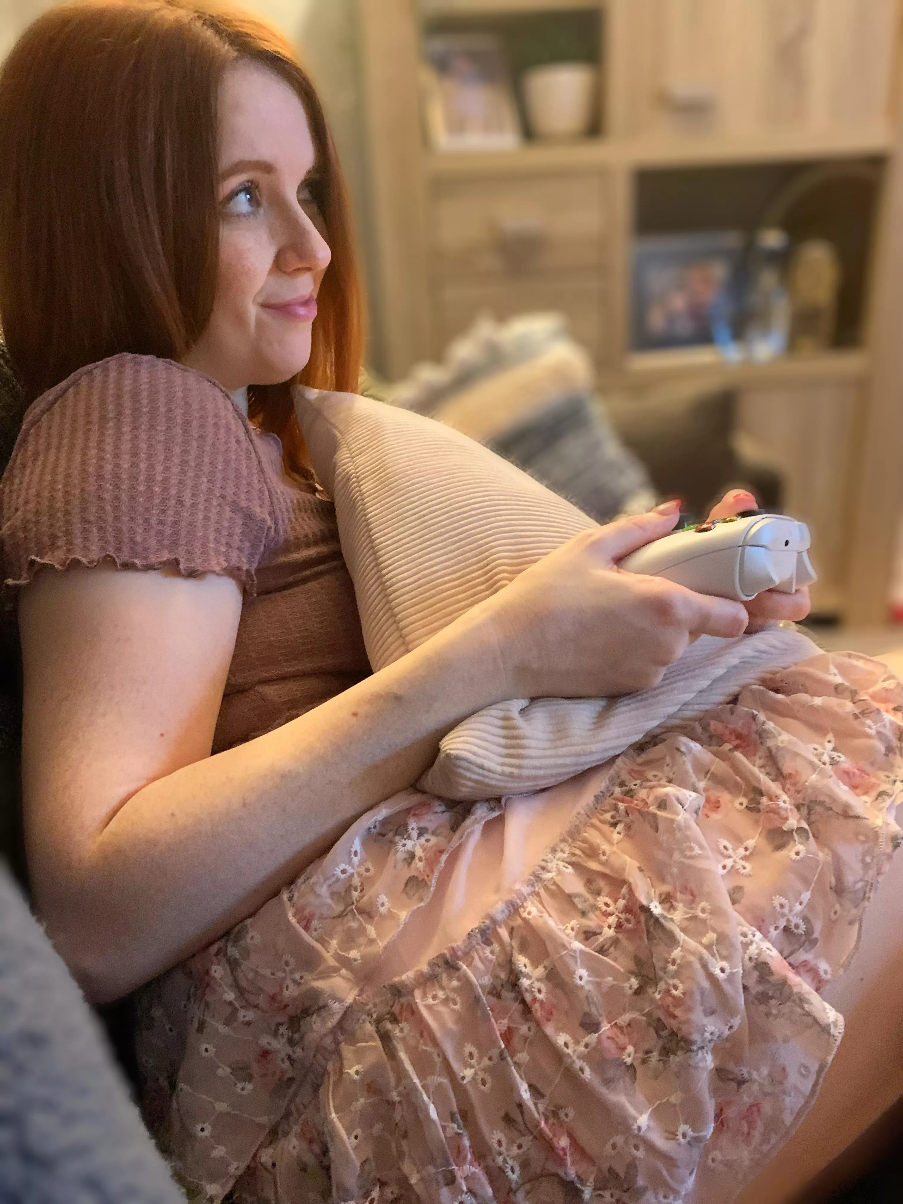 I don’t plan on moving from this spot for the rest of the weekend 😂 [F]