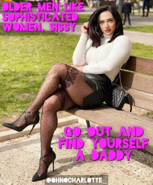 I wanna be a whore for older men