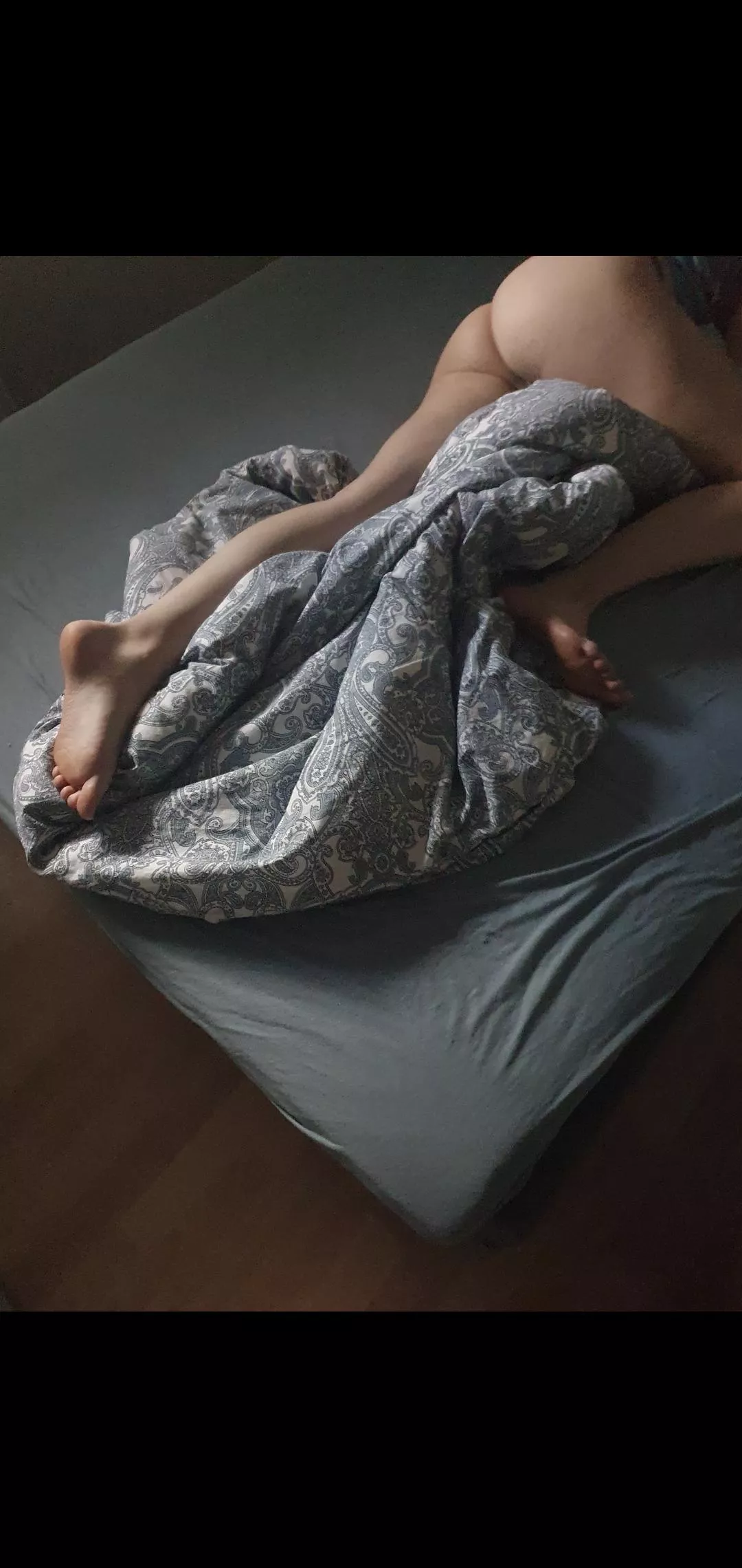 imagine you would find me like this in your bed. [oc]