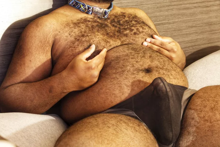 It feels so good to play with my nipples.