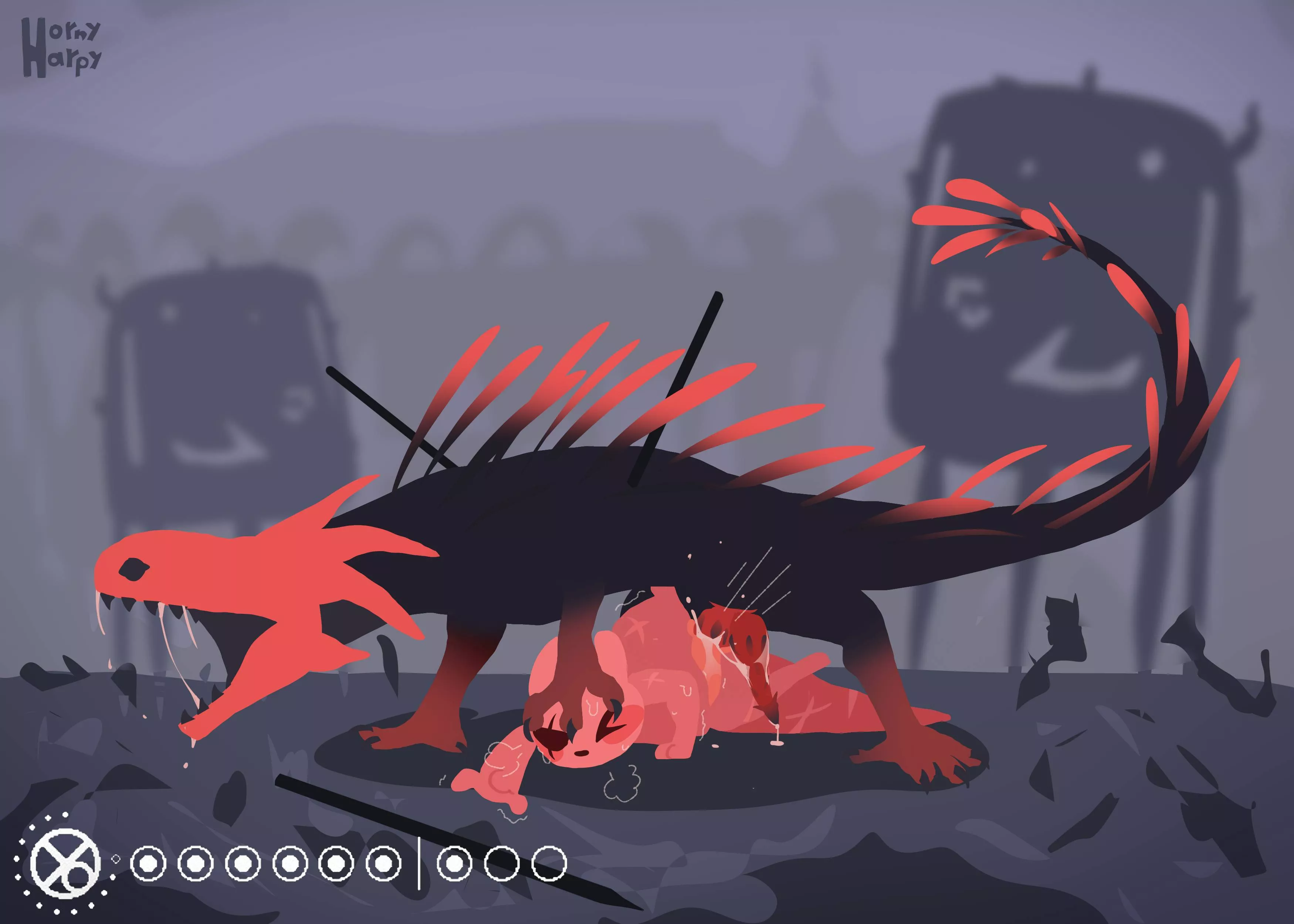 It's raining cum [HM] (Hornyharpy)