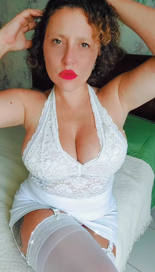 Mommy's big tits are waiting for you.