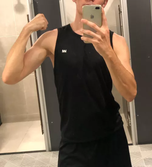 My armpits at gym