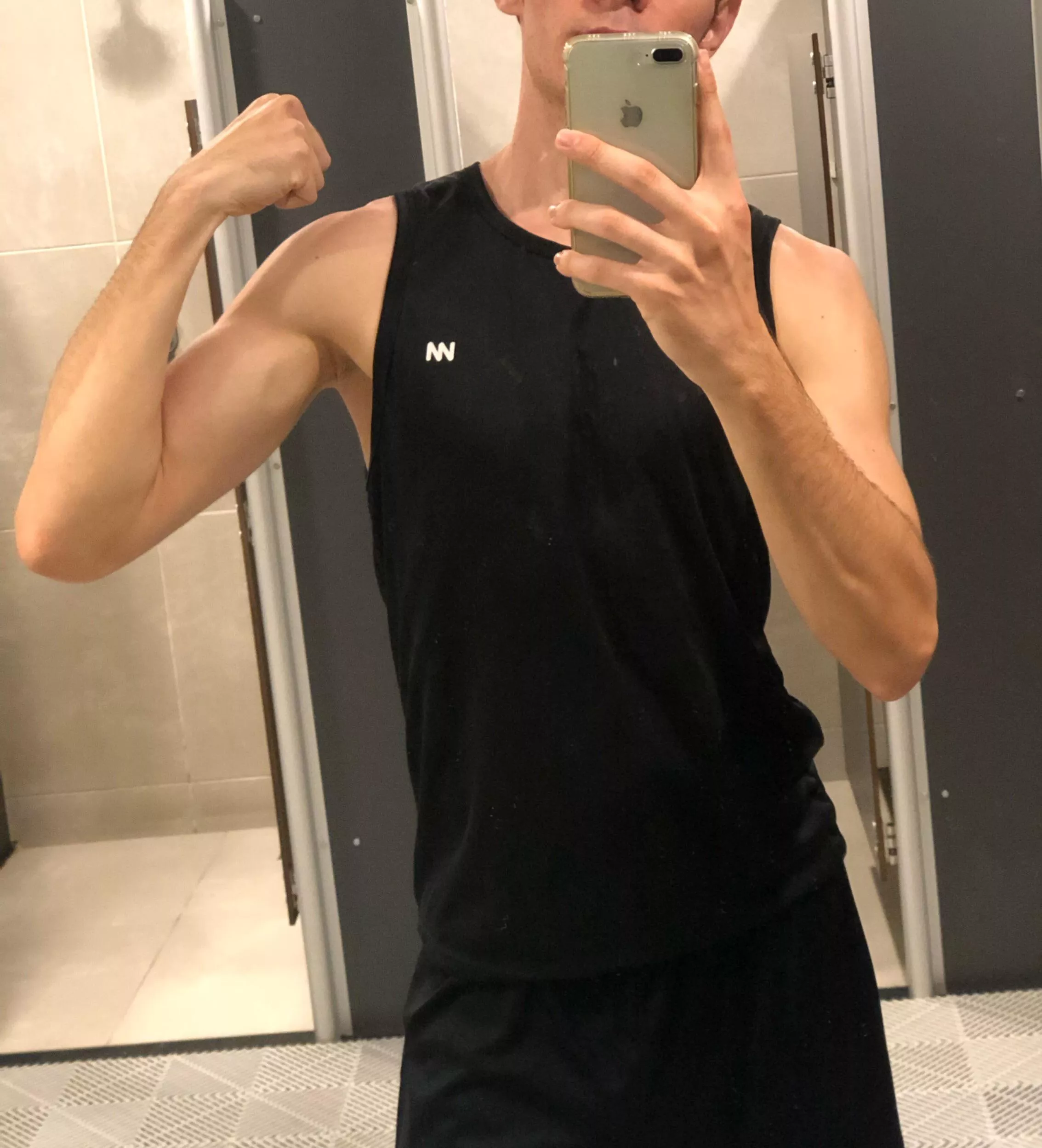 My armpits at gym