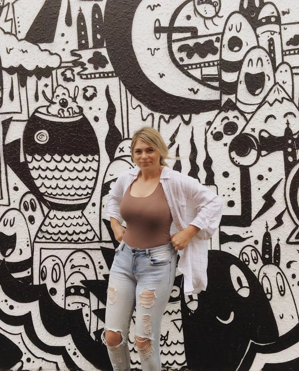 No chance she’s gonna hide those.