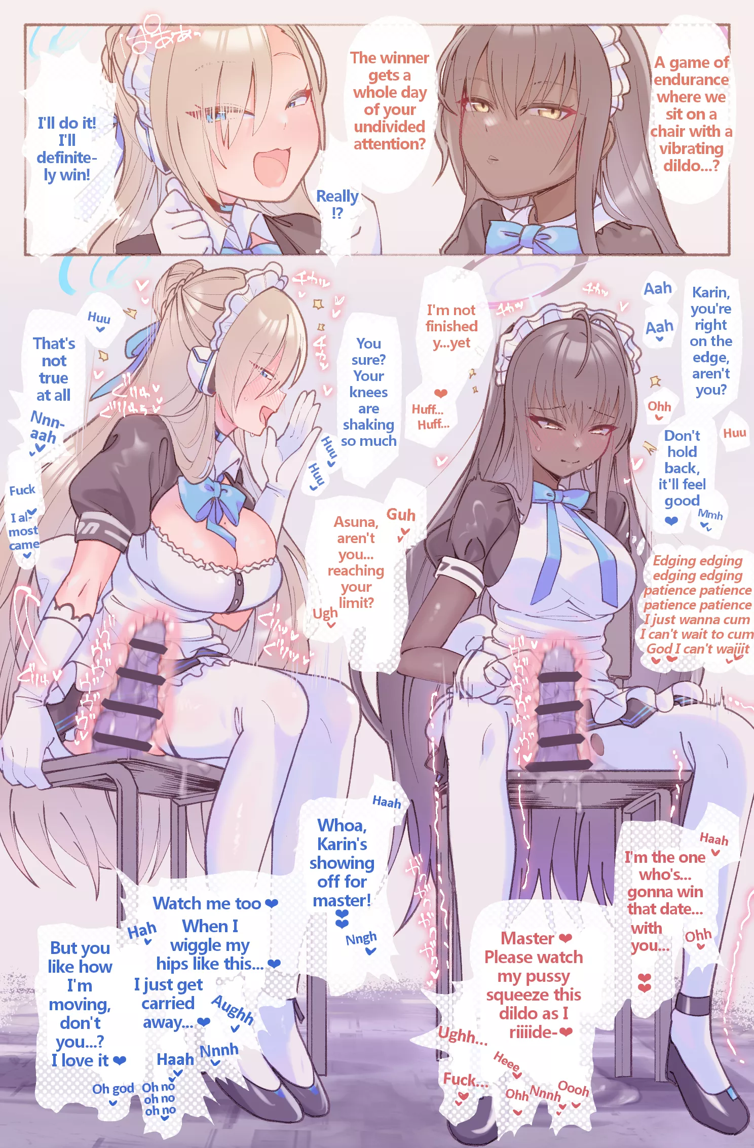 Testing the maids [Blue Archive]