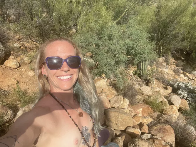 Topless in the Desert