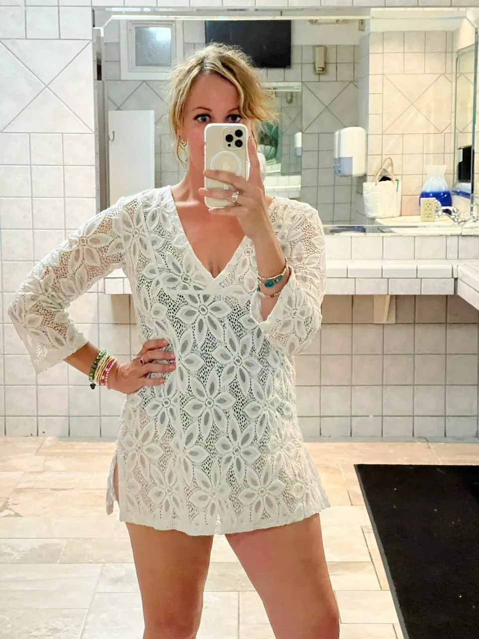 Wearing white but can't wait to get dirty