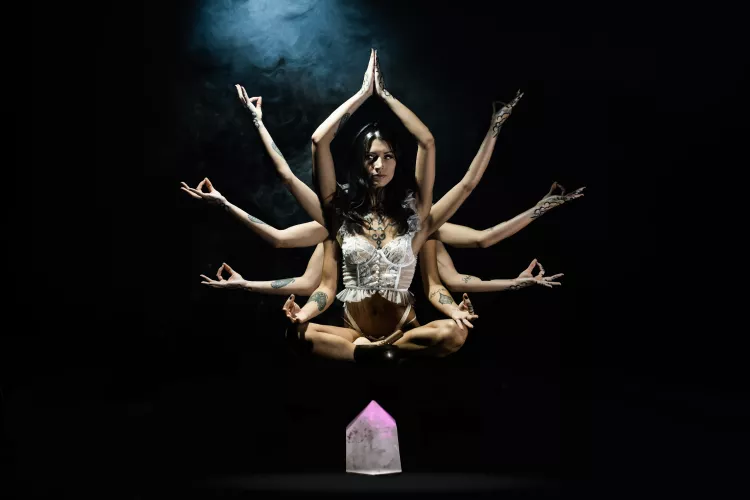 What I would do with all these hands...Namaste