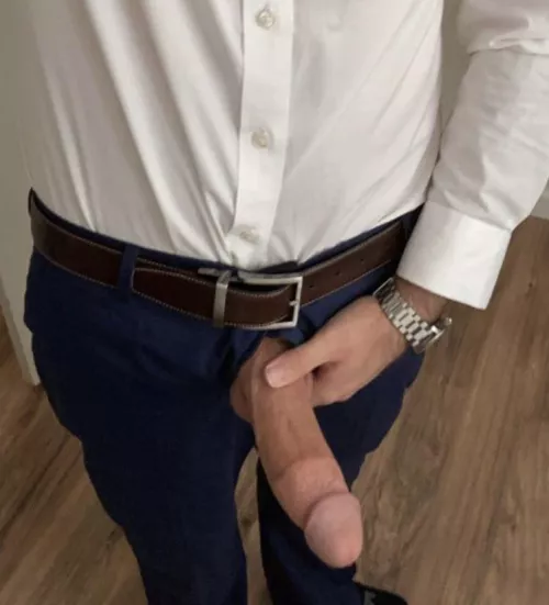 What would you do if you walked in on this at work?