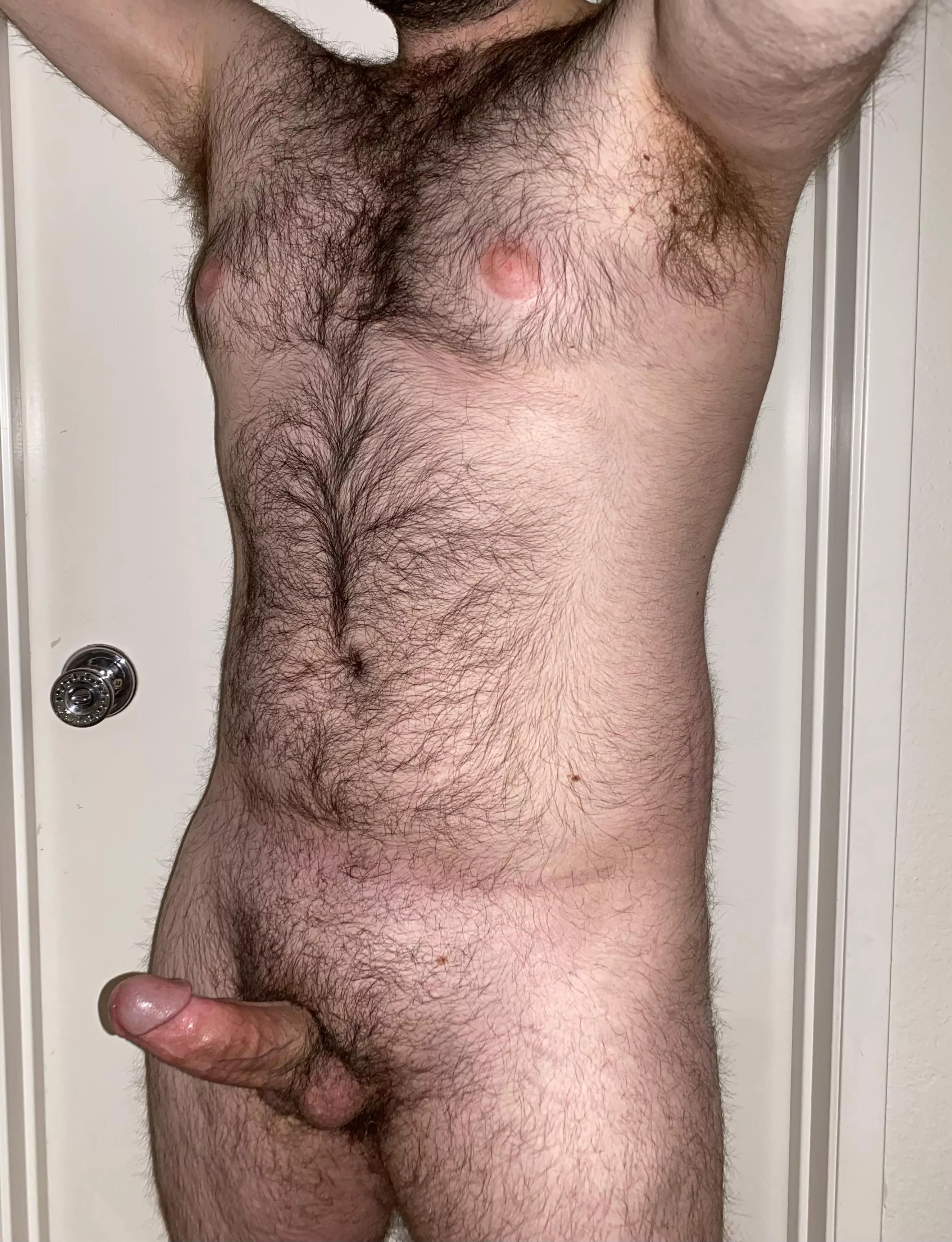 Who wants to open the door and surprise me?