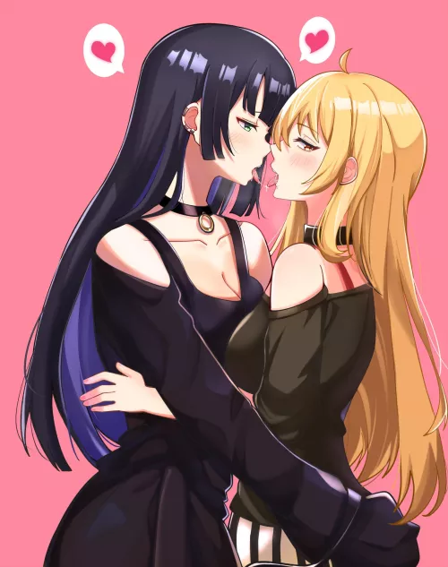 A passionate kiss (By Manakaze) [Bocchi the Rock]