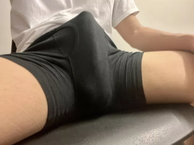 About to rip out of my boxers