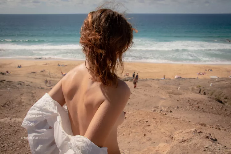 Another clothed beach... Another day at work to make it clothing optional...