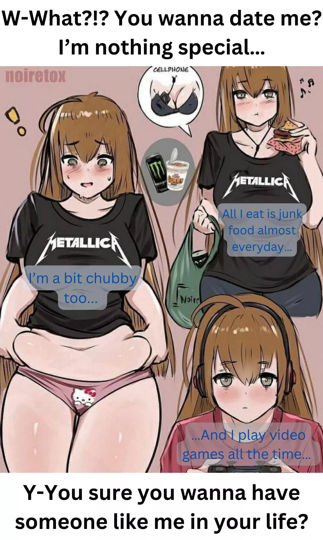 Asking out the chubby nerd next door. [Date] [Chubby] [Nerd] [Gamer] [Shy]