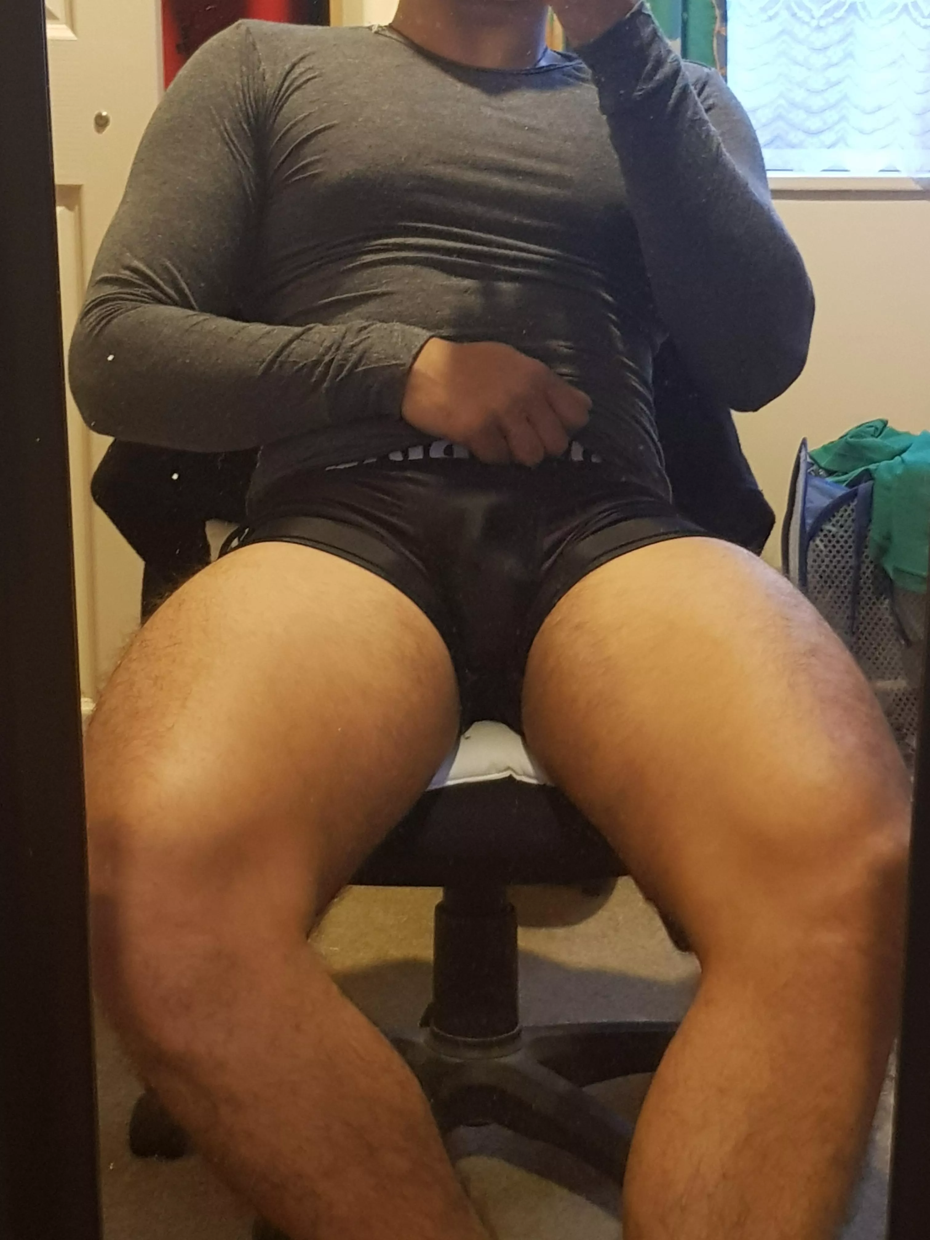 Back when I was only squatting 80kg