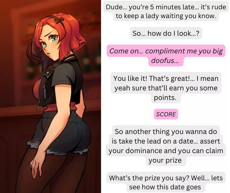 Best friend gives you a confidence boost part 2 of 3 [Bestfriend] [Friends to lovers] [Wholesome] [Tease] [Date] Artist: Monorus (Twitter)