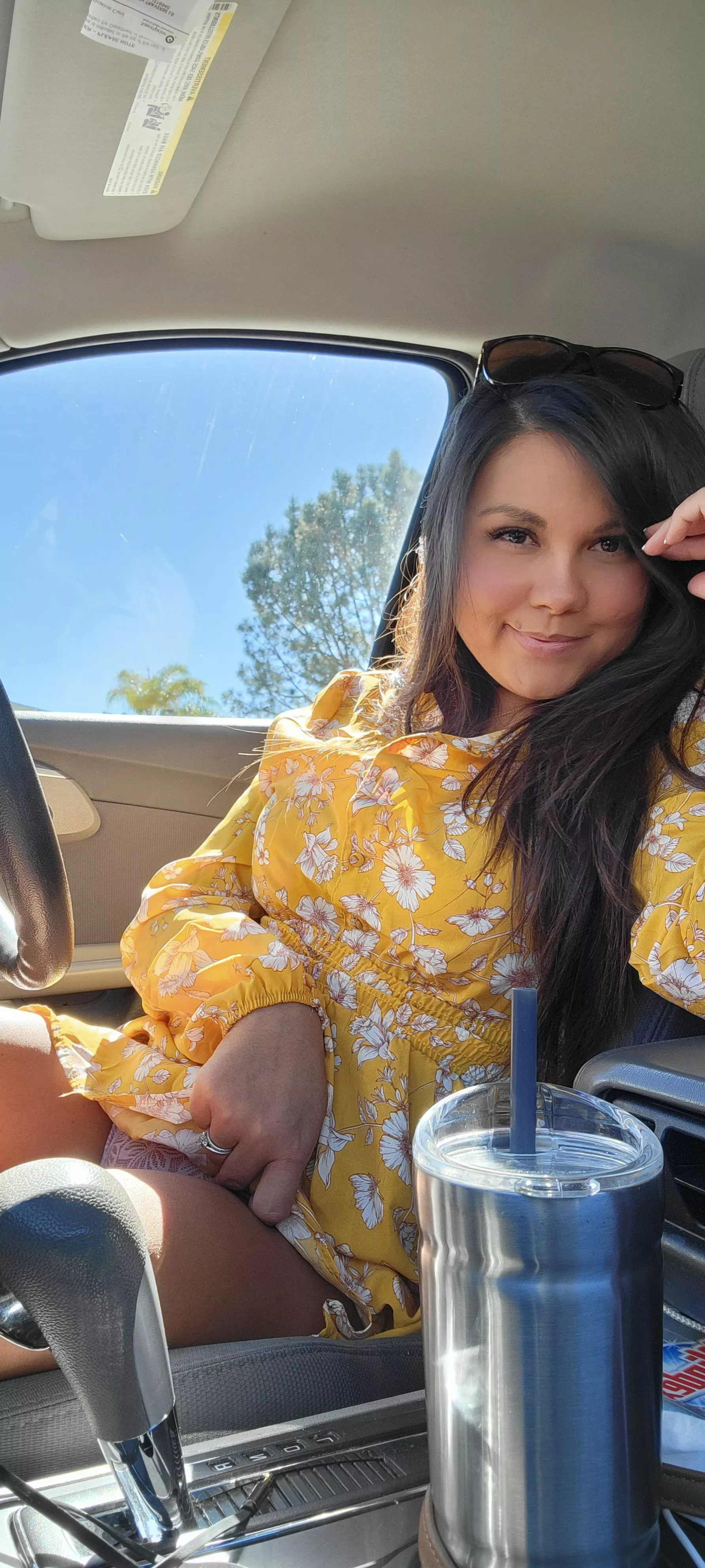 Bored in the parking lot