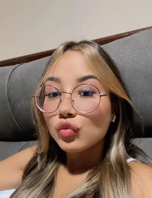 Brazilian brunette lips