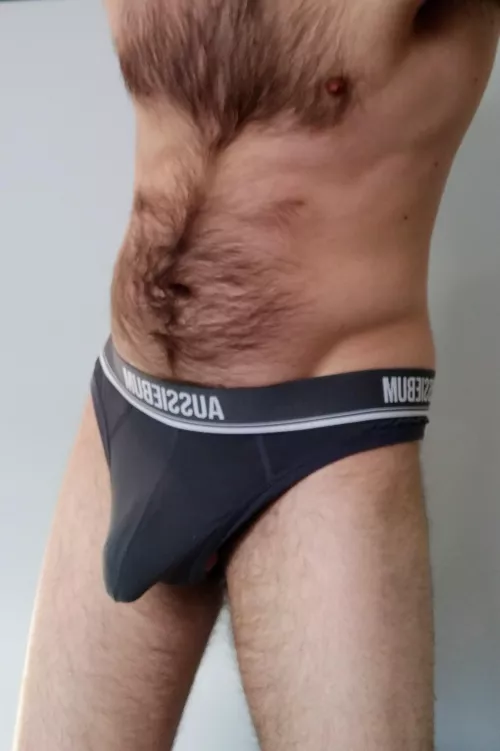 chose to wear the aussiebum victory thong today